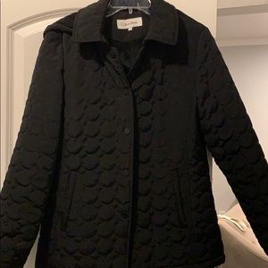 Calvin Klein rain coat with detachable hood